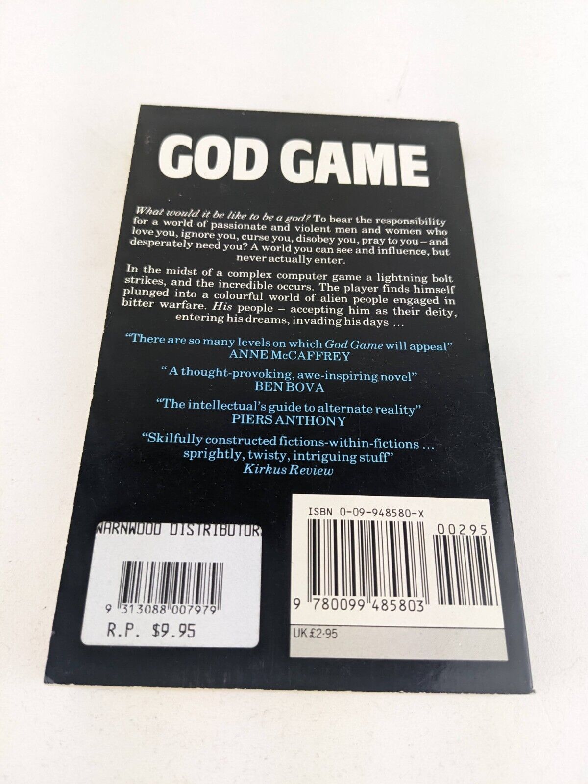 God Game by Andrew M. Greeley 1987