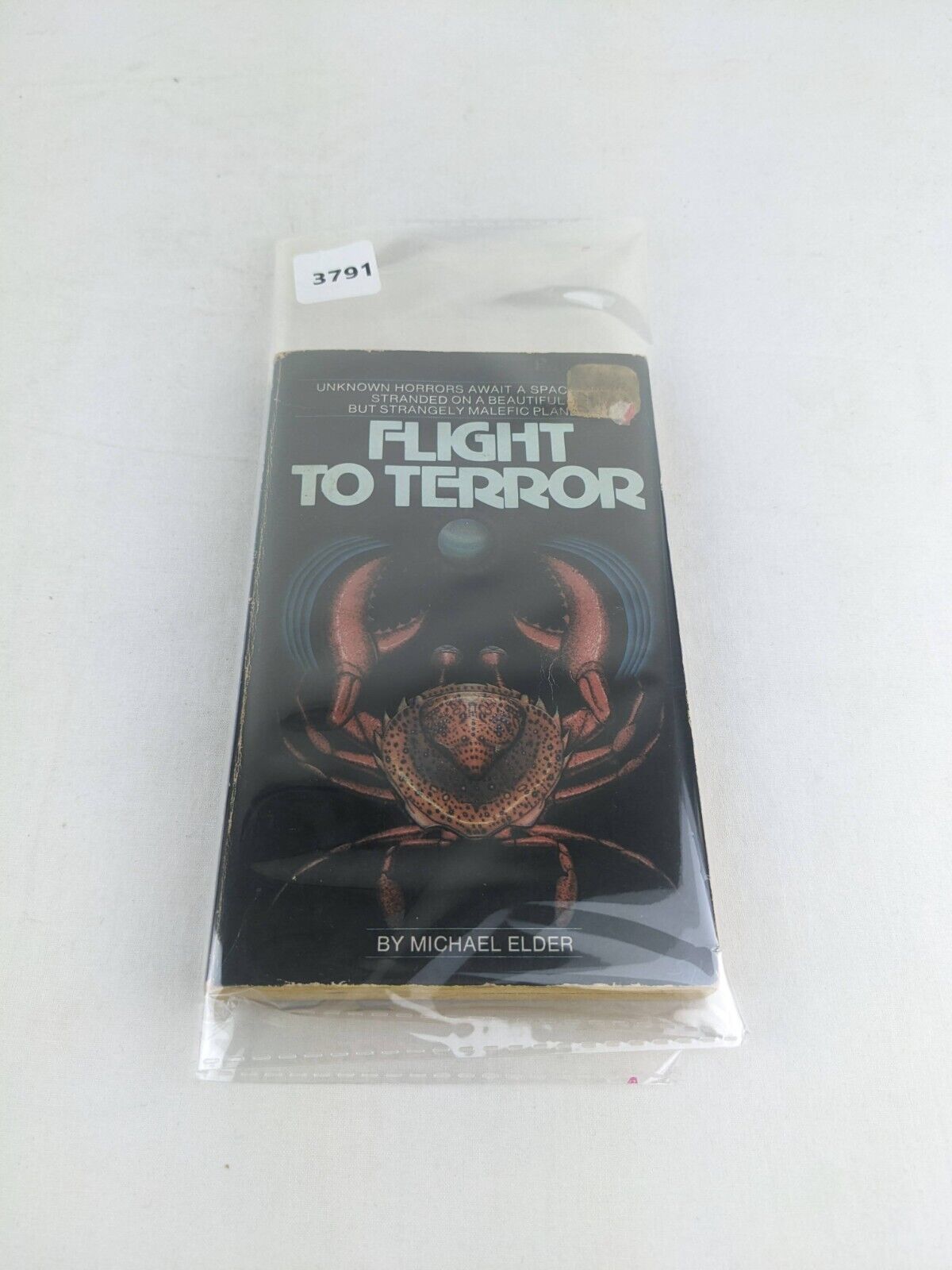 Flight to terror by Michael Elder 1973 First Printing