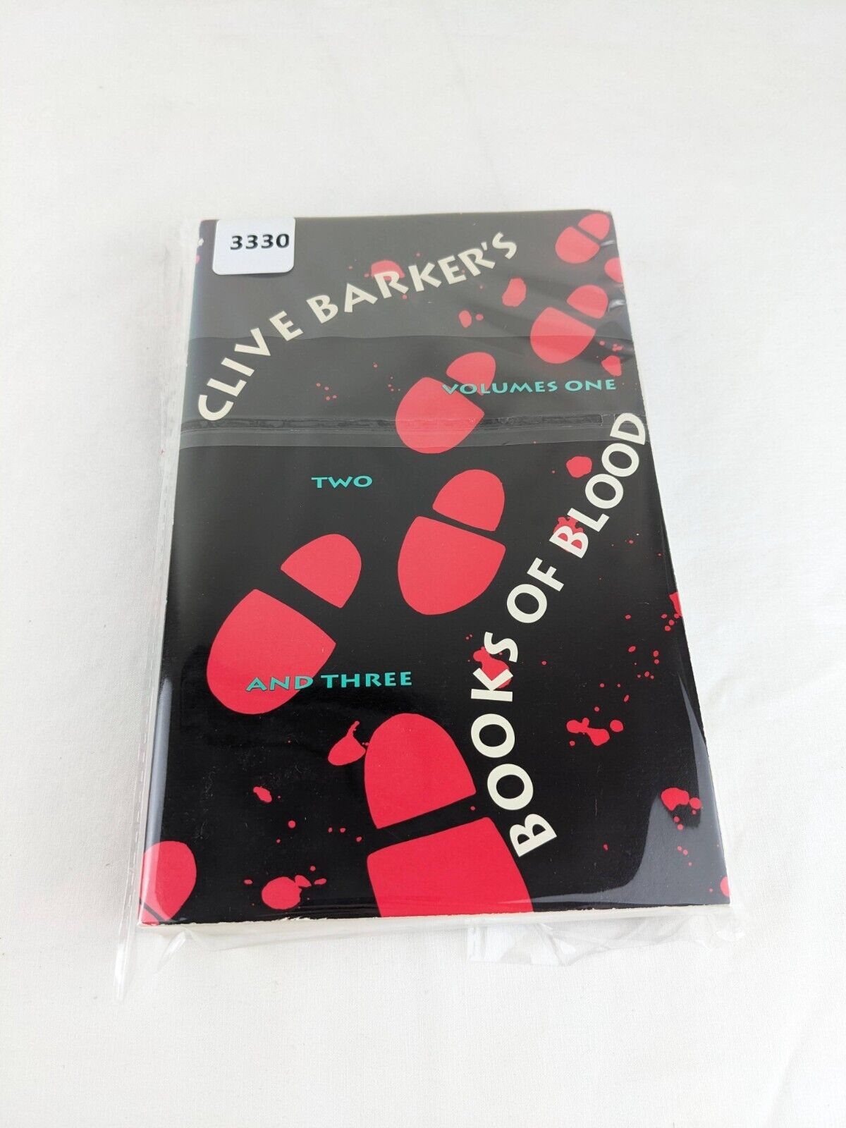 Books of blood volumes one, two & three by Clive Barker 1992