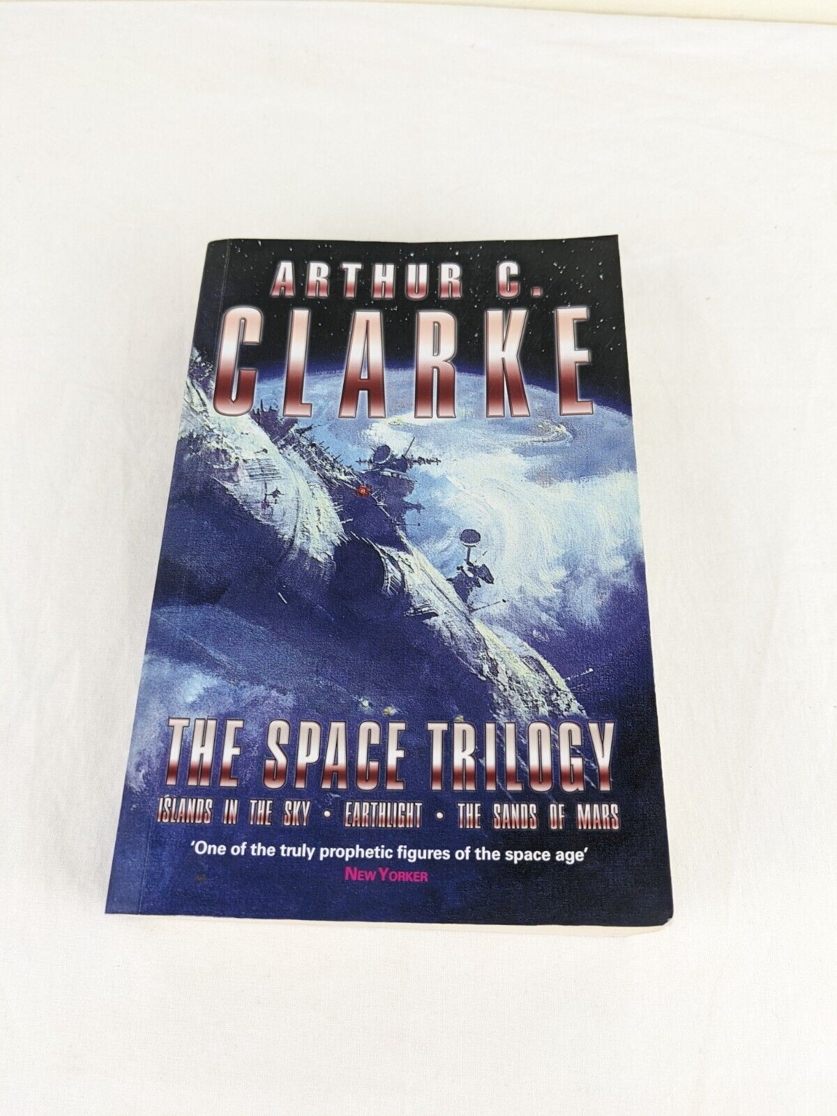 The space trilogy by Arthur Clarke 2001 Islands in sky, Earthlight, Sands Mars