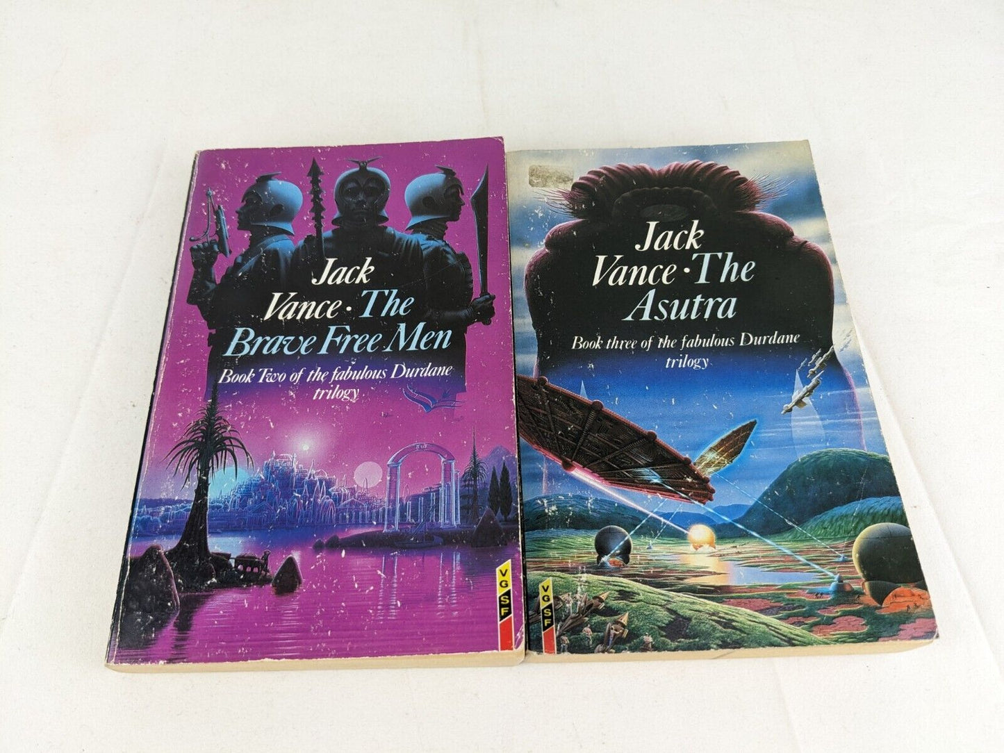 Brave free men & The Asutra by Jack Vance 1987 Fabulous Durdane