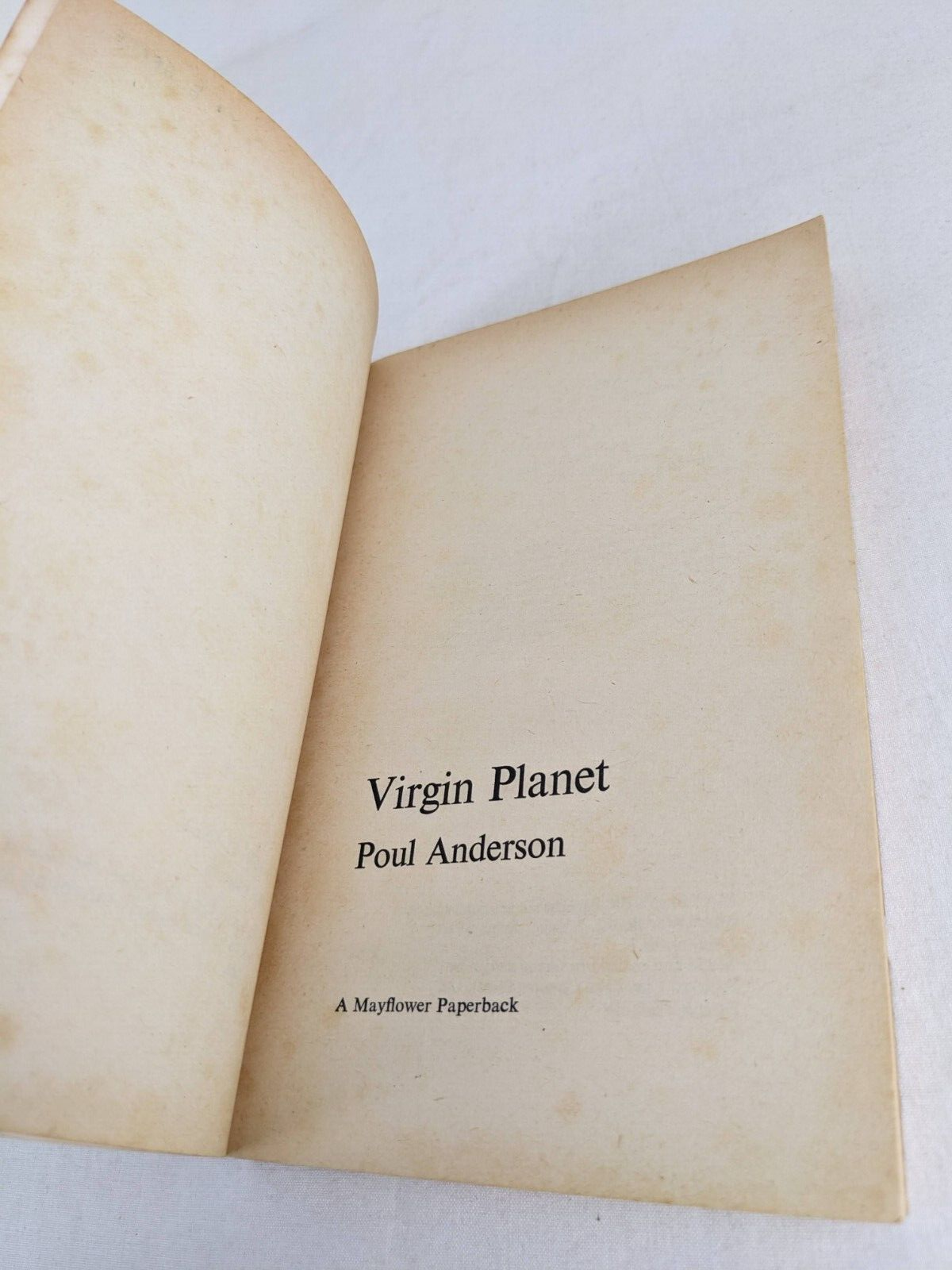 Virgin Planet by Poul Anderson 1969