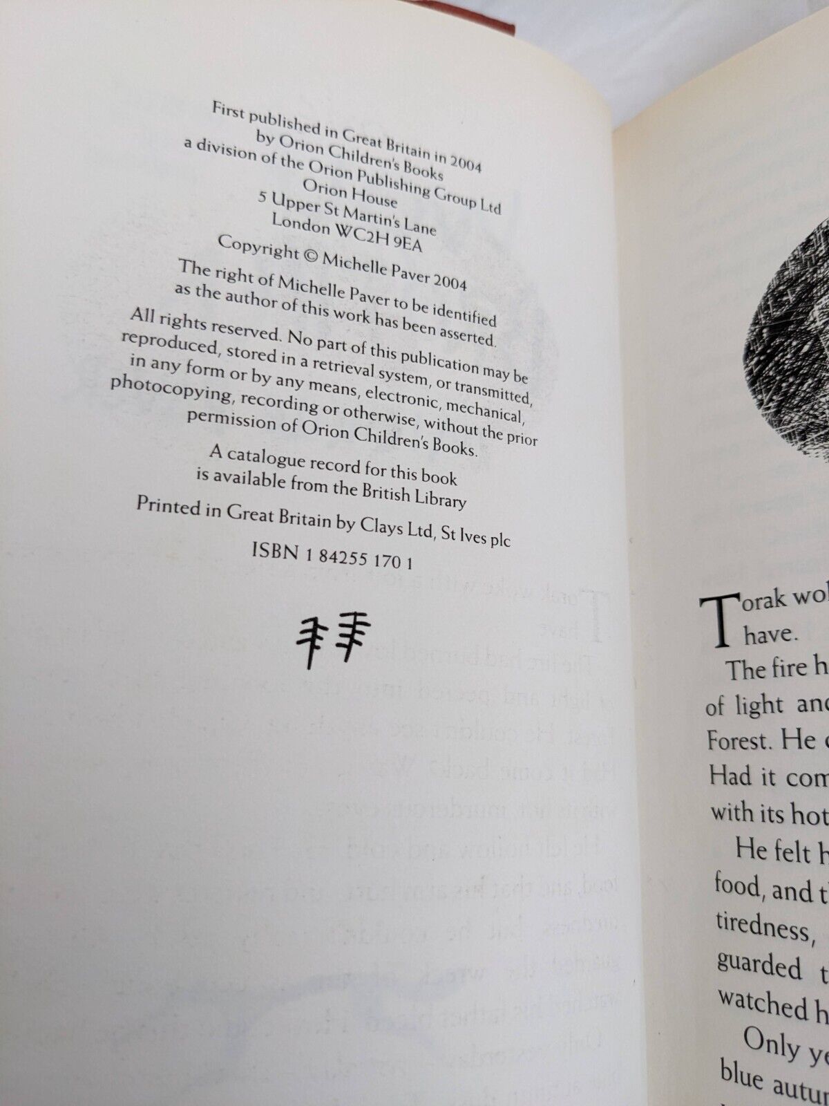 Ancient of darkness x4 by Michelle Paver 2004 Hardcover Wolf, Outcast, Oath etc.