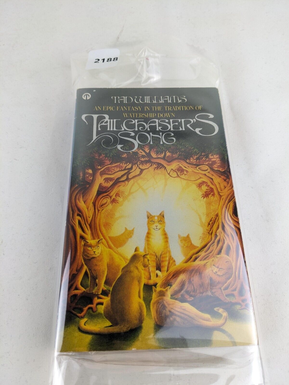 Tailchaser's song by Tad Williams 1986 Signed by Author