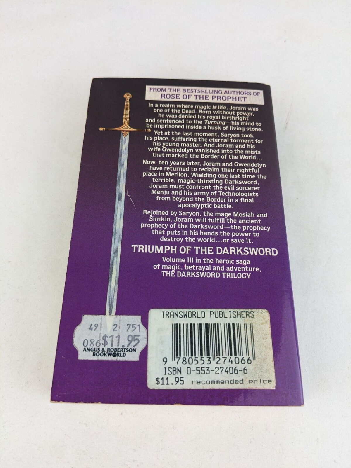 Triumph of the darksword by Margaret Weis & Tracy Hickman 1988