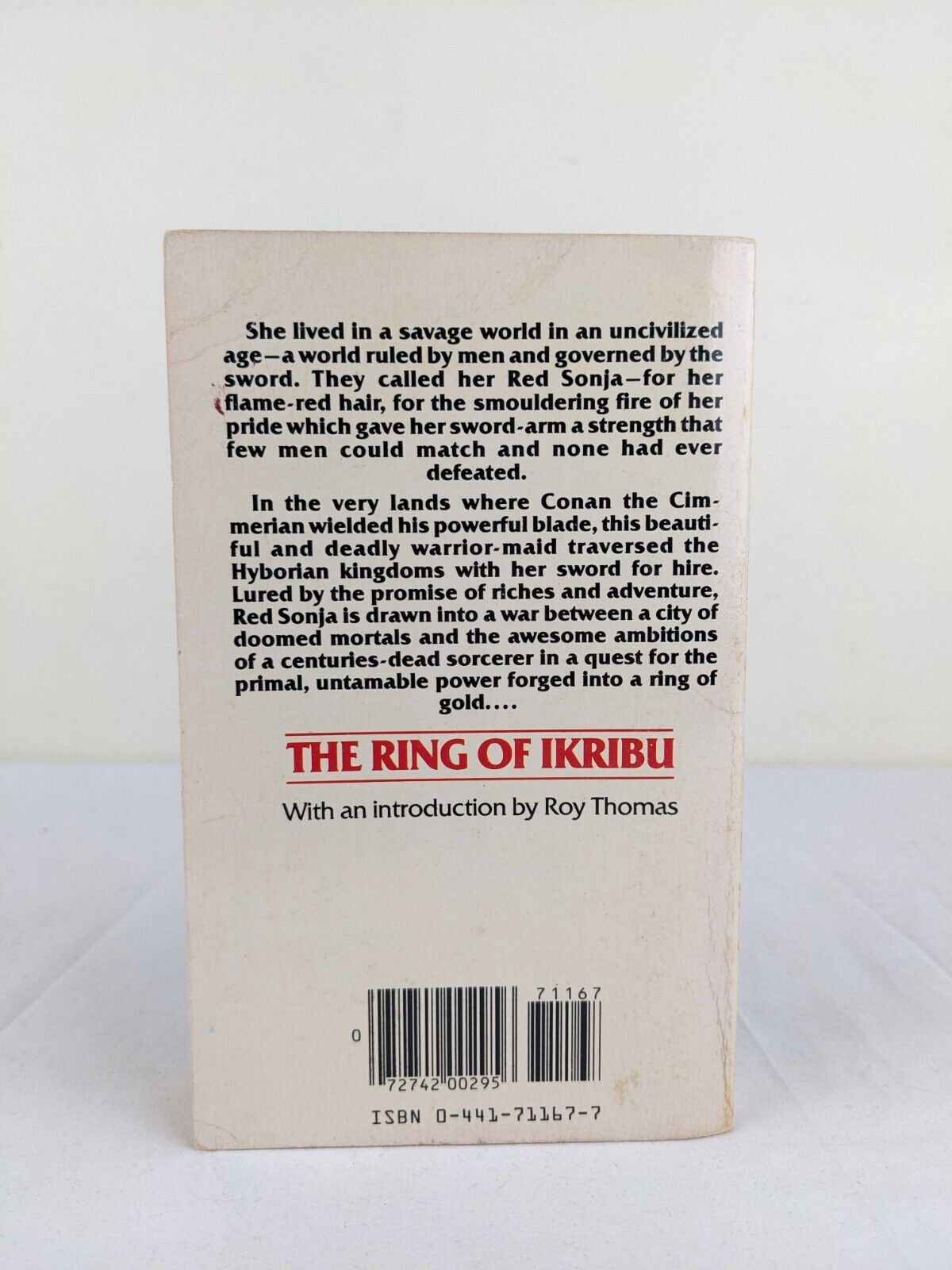 Red Sonja: The ring of Ikribu by David C. Smith & Richard K. Tierney 1985