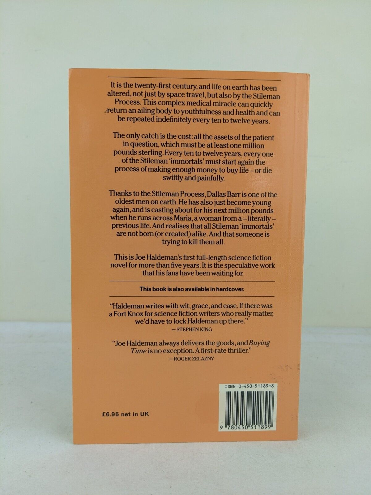 The long habit of living by Joe Haldeman 1989
