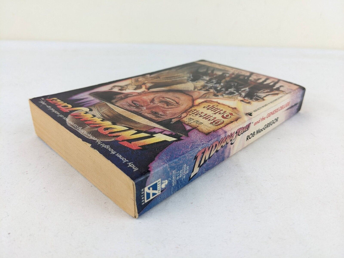 Indiana Jones and the Genesis Deluge by Rob MacGregor 1992 1st Edition/ Printing