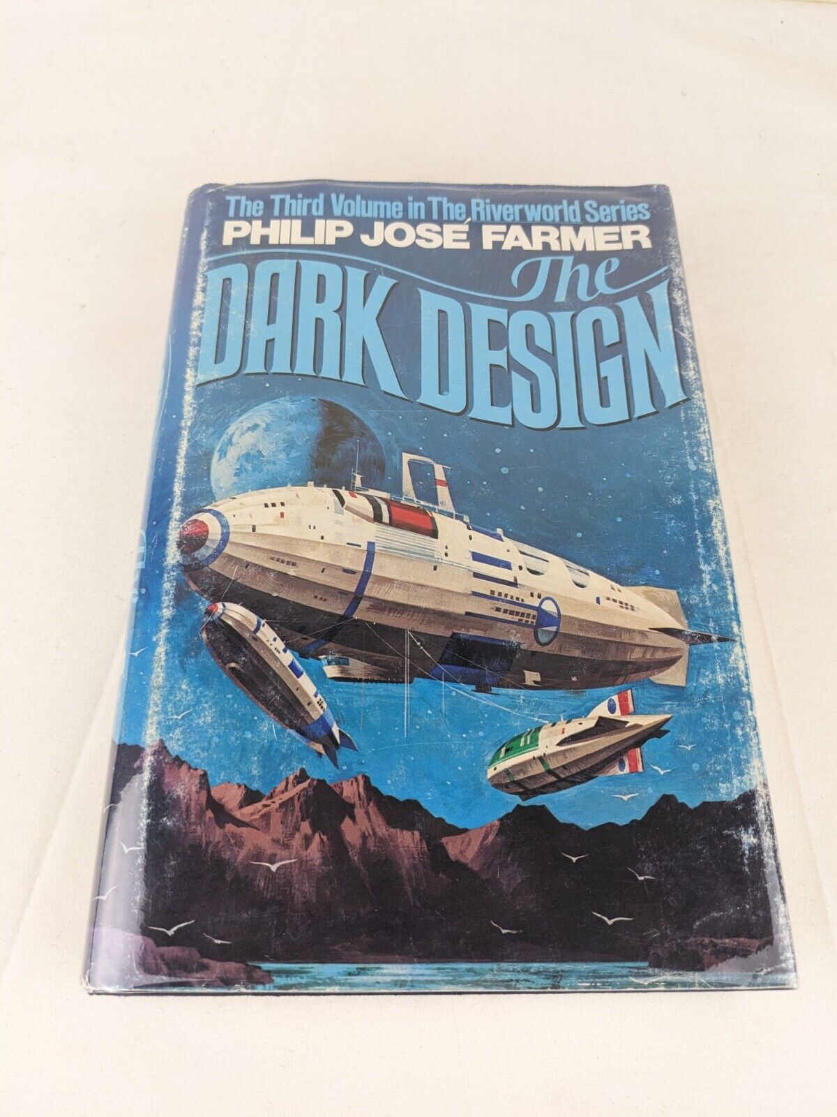 The dark design by Philip Jose Farmer 1977 First Edition Hardcover Riverworld 3