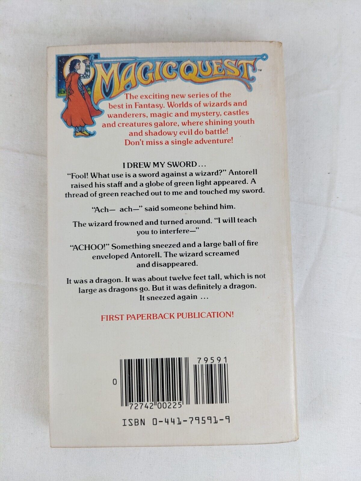 Talking to dragons by Patricia C. Wrede 1985 - Enchanted Forest Chronicles