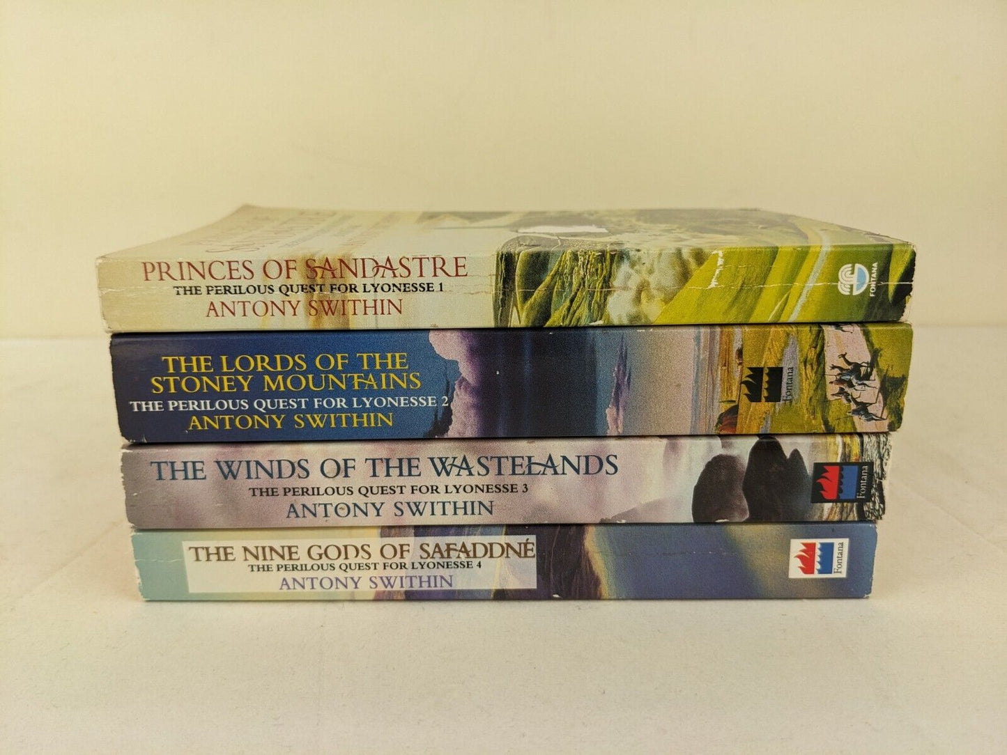 The Perilous quest for Lyonesse complete series by Antony Swithin 1990