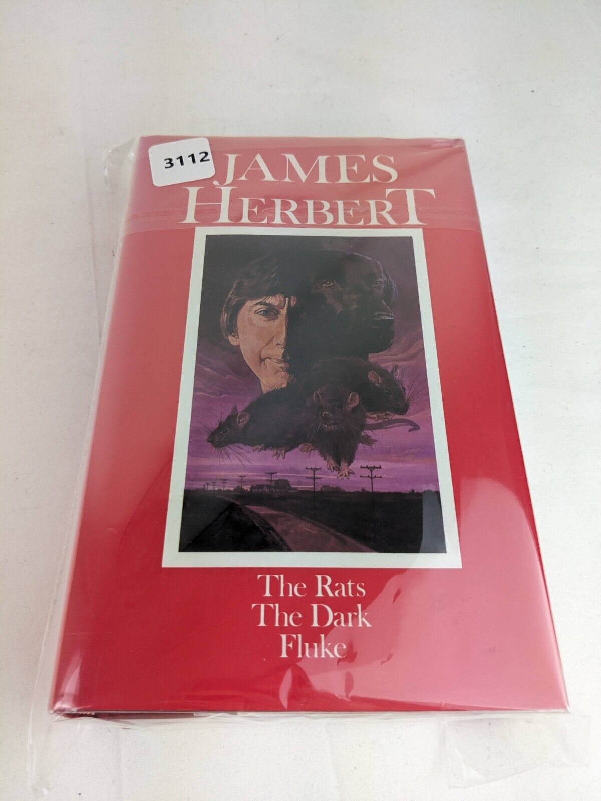 The Rats, The dark & Fluke by James Herbert Omnibus Hardcover 1988