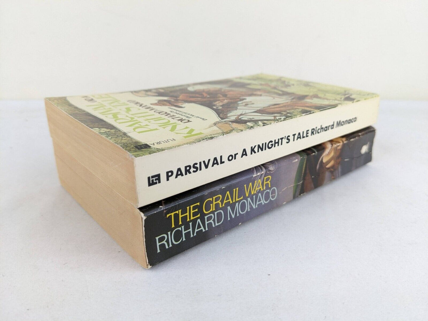 The Parsival Saga by Richard Monaco 1979 Knight's tale & Grail war
