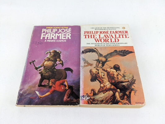 World of Tiers by Philip Jose Farmer 1978 Private Cosmos, Lavalite world