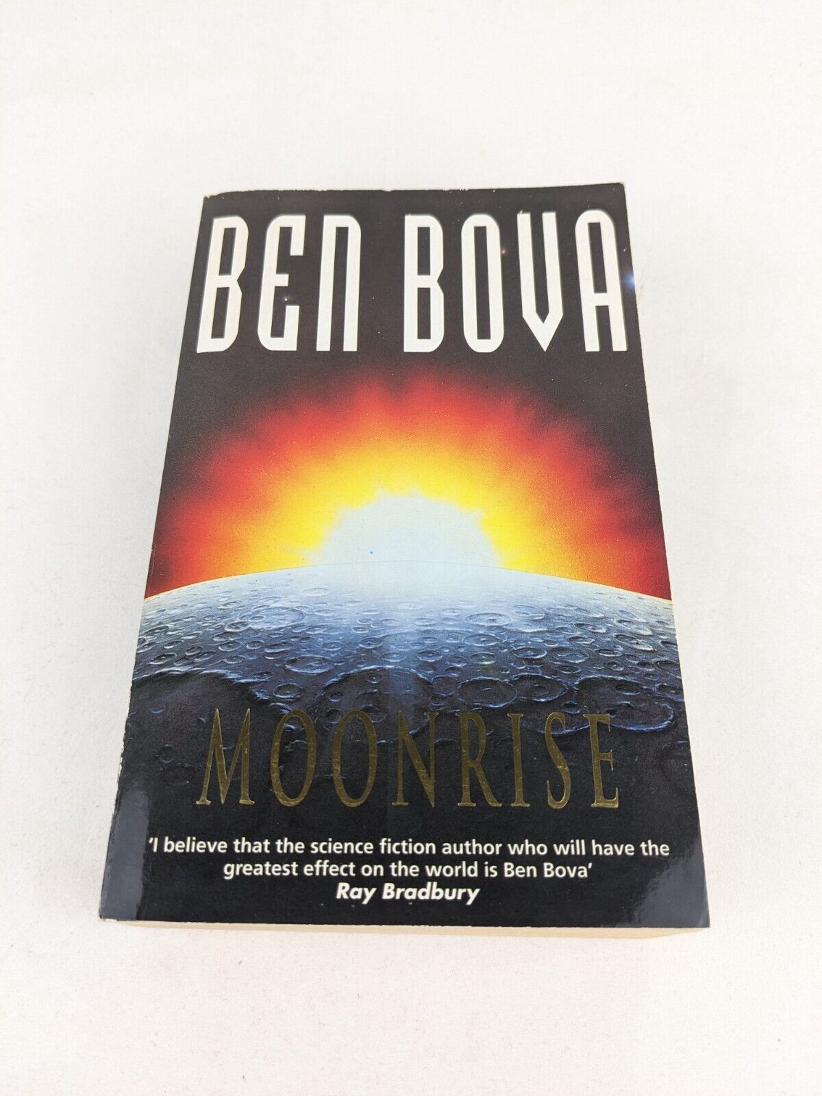 Moonrise by Ben Bova 1997 Signed by author