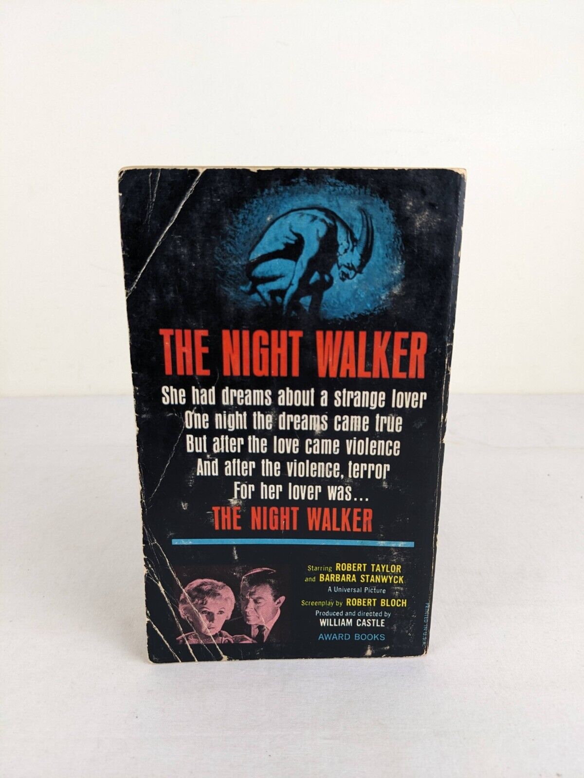 The night walker by Robert Bloch 1964 First Printing