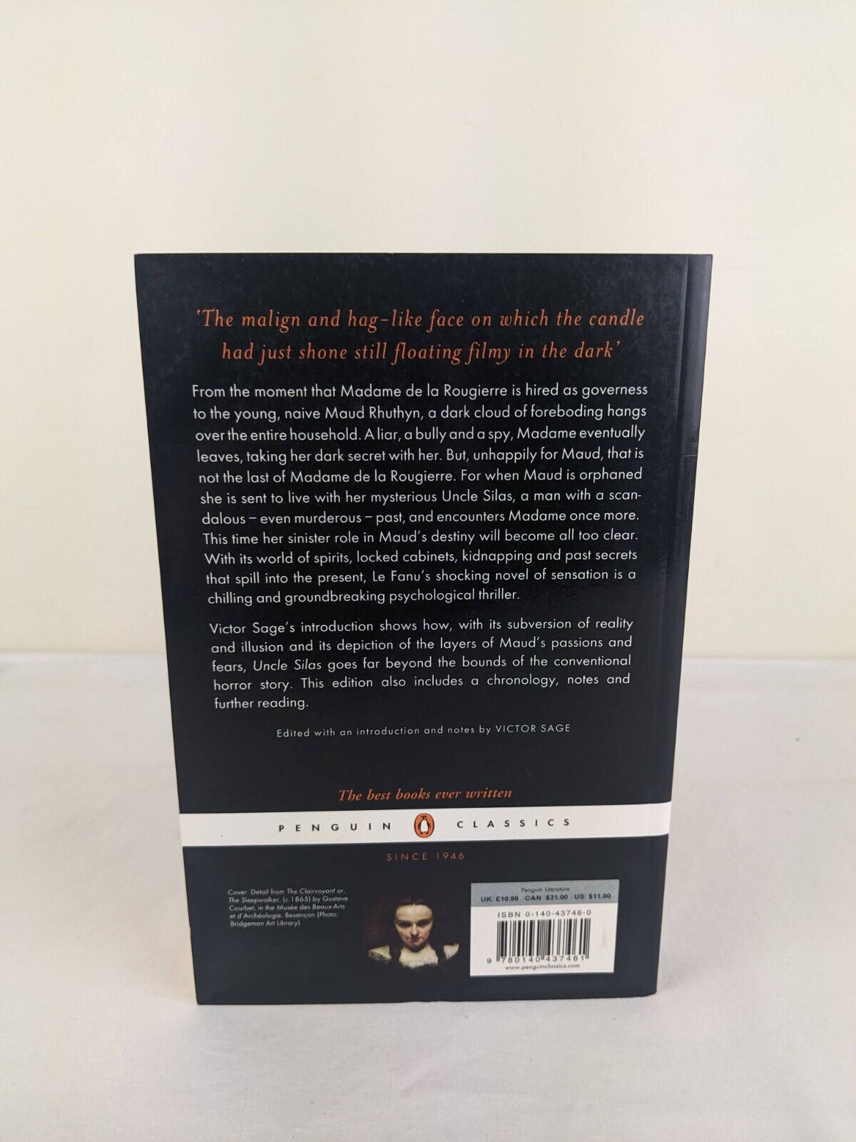 Uncle Silas: A tale of Bartram-Haugh by Sheridan Le Fanu Penguin Classics 2000