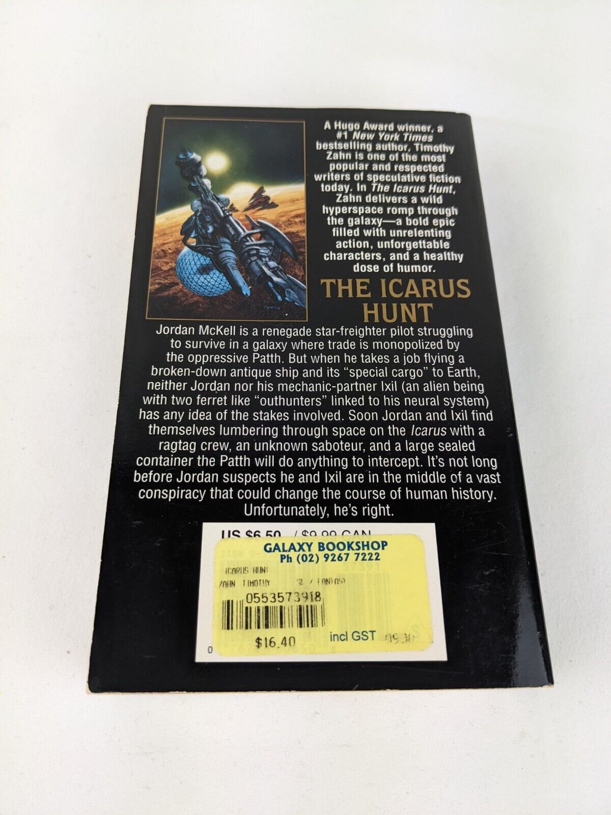 Icarus hunt by Timothy Zahn 2000