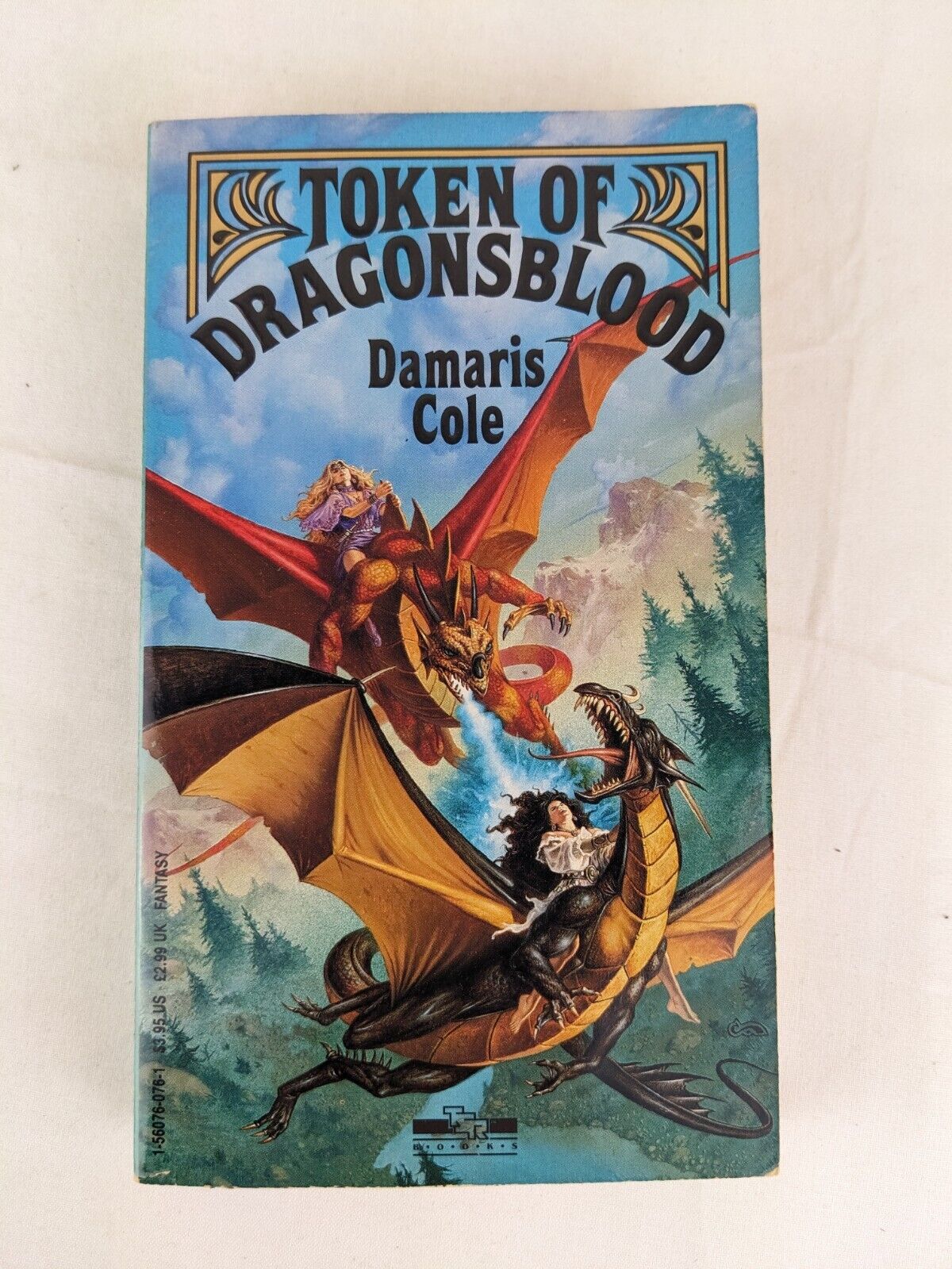 Token of dragonsblood by Damaris Cole 1991 TSR