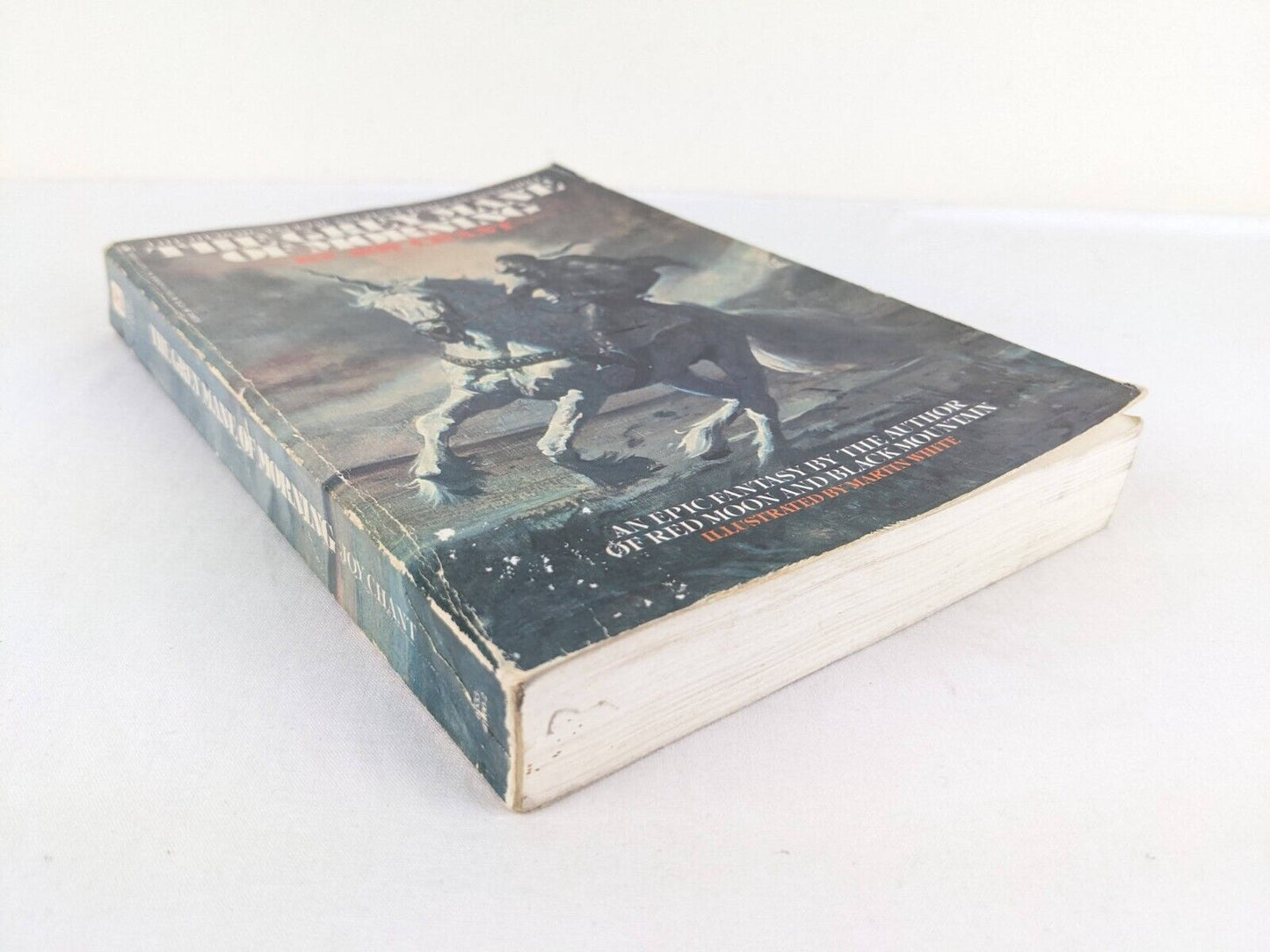 The grey mane of morning by Joy Chant Illustrated Martin White 1980 Vandarei