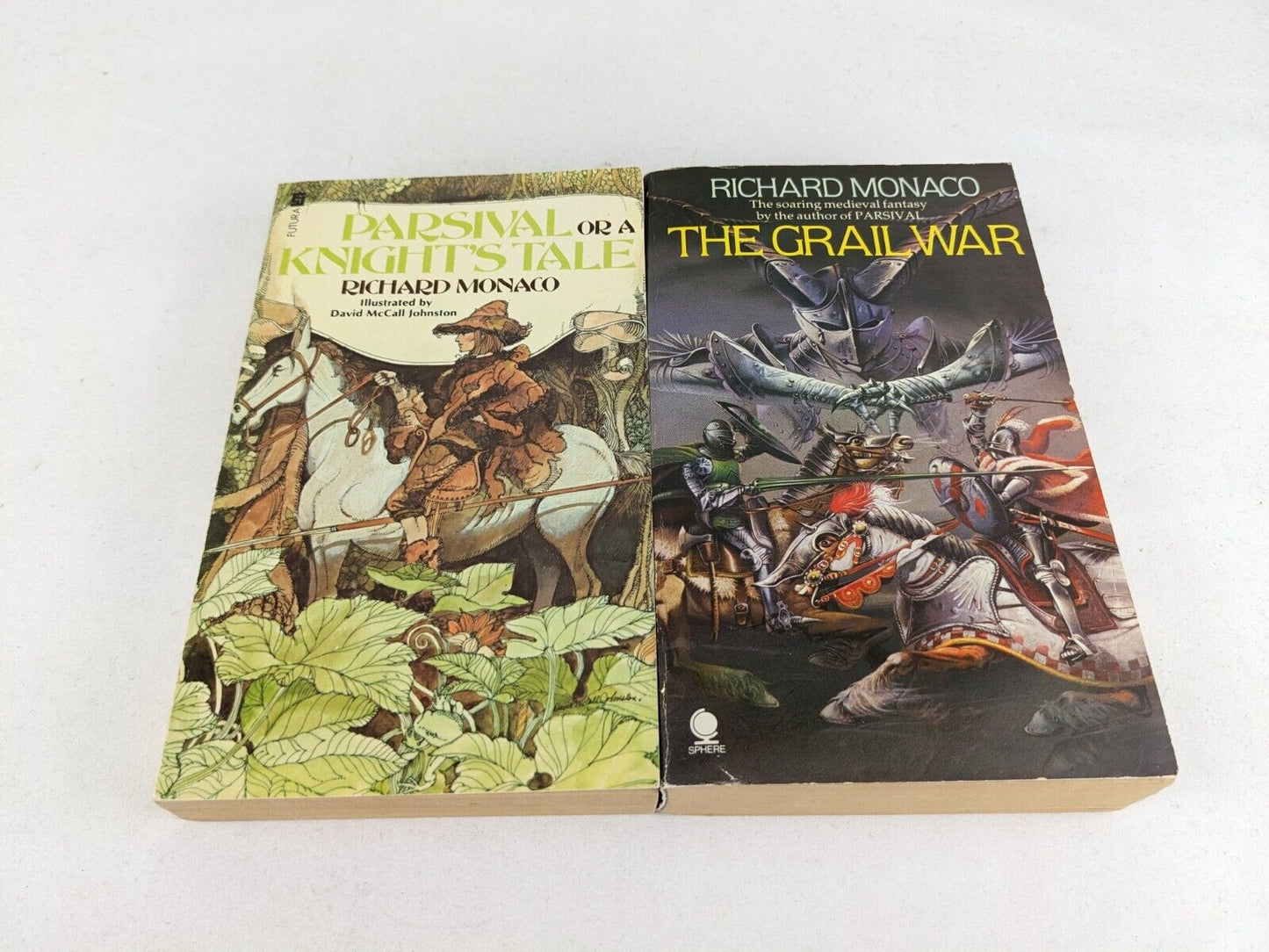 The Parsival Saga by Richard Monaco 1979 Knight's tale & Grail war
