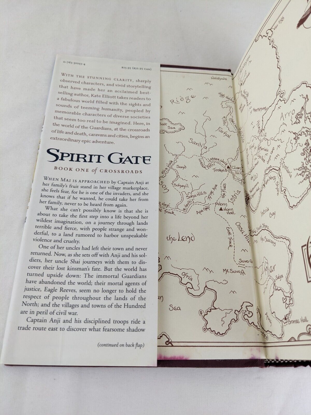 Spirit gate by Kate Elliott 2006 First Edition Hardcover - Crossroads