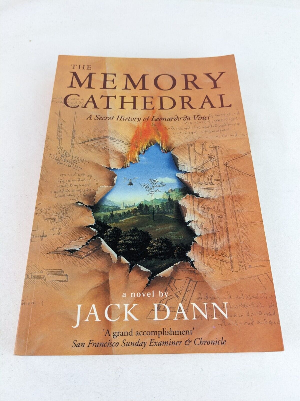The Memory Cathedral: A Secret History of Da Vinci by Jack Dann 1997 Signed copy