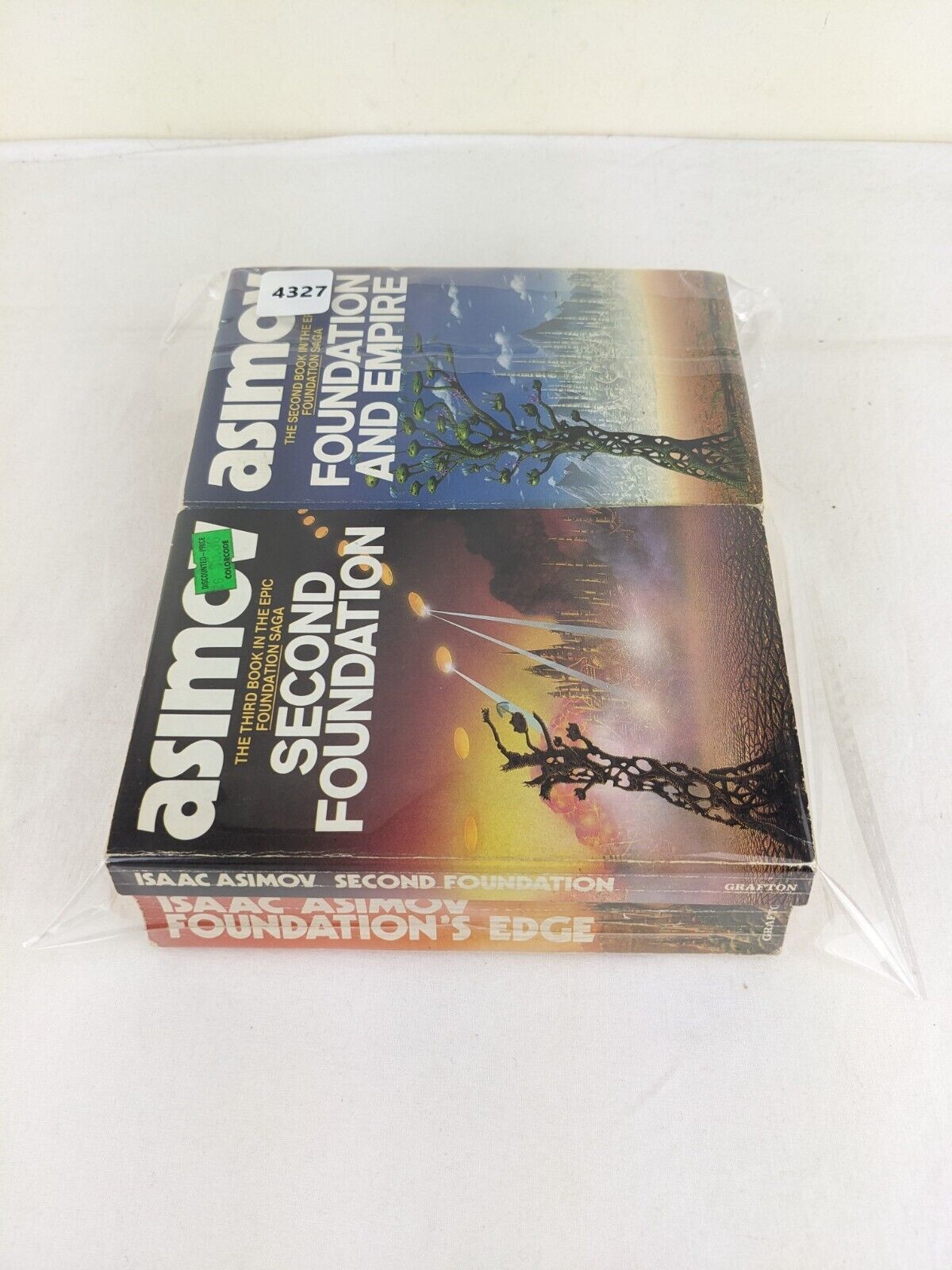 Foundation & Empire, Second, Foundation's Edge & Prelude by Isaac Asimov Grafton