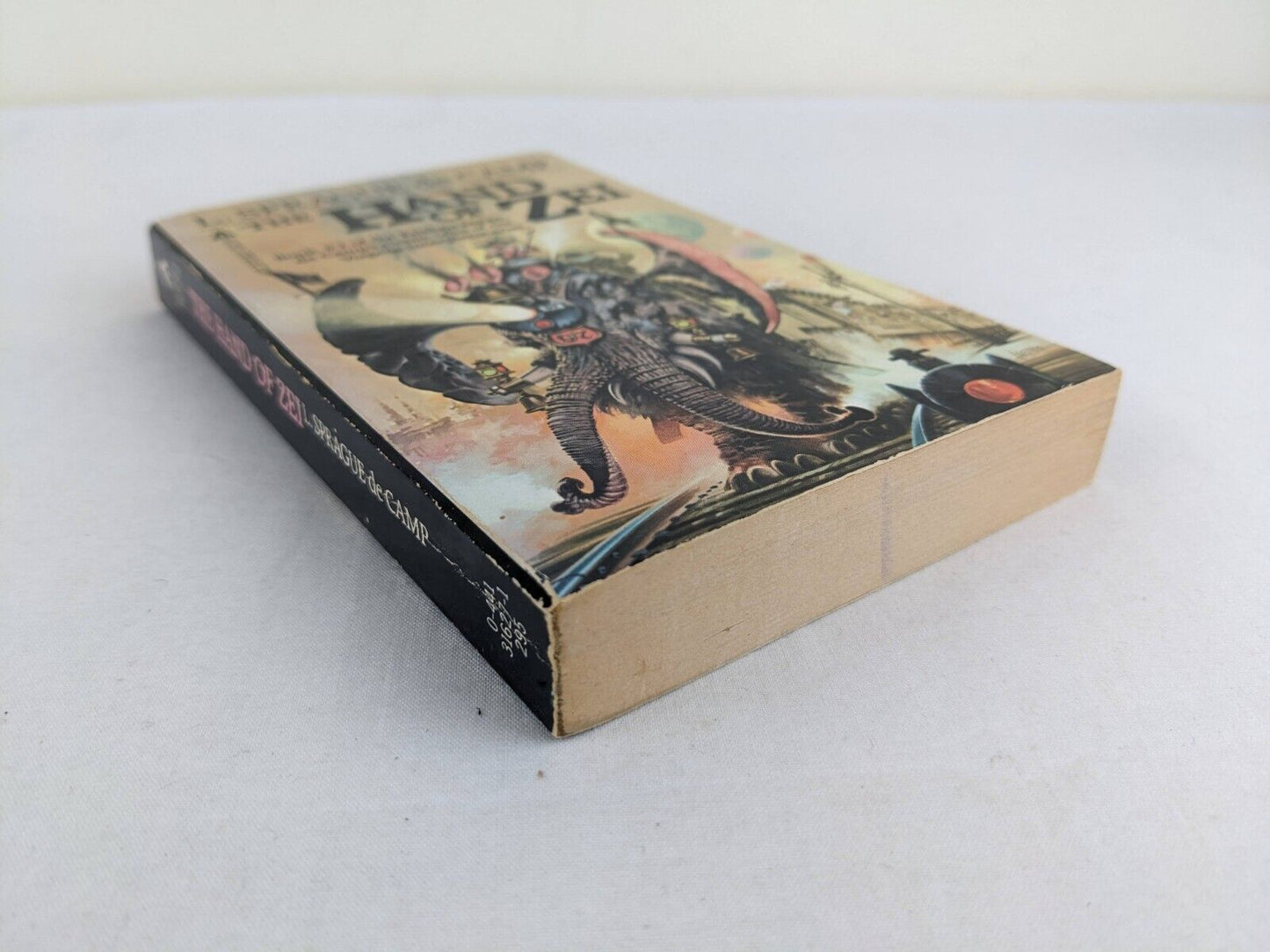 The hand of Zei by L. Sprague de Camp 1982  Viagens Interplanetarias