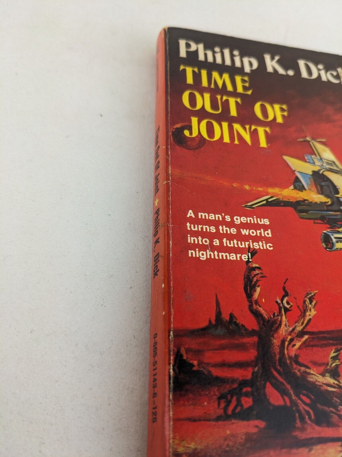 Time out of joint by Philip K. Dick 1959 Belmont Tower books Printing