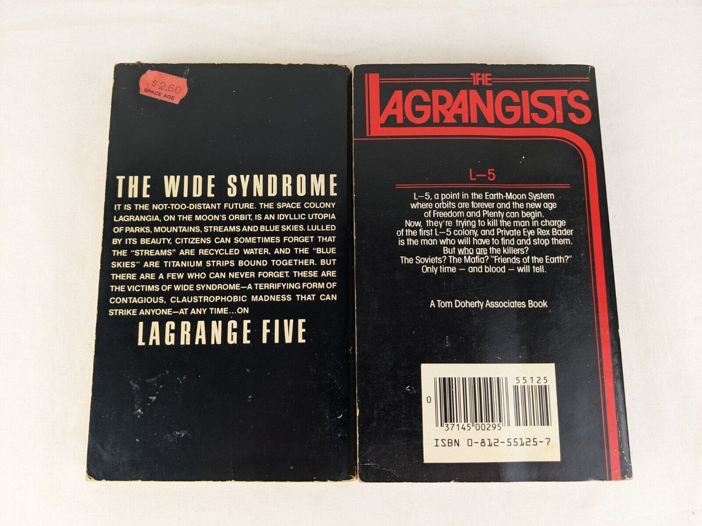 Lagrange five & The Lagrangists by Mack Reynolds 1979 Lagrange Series