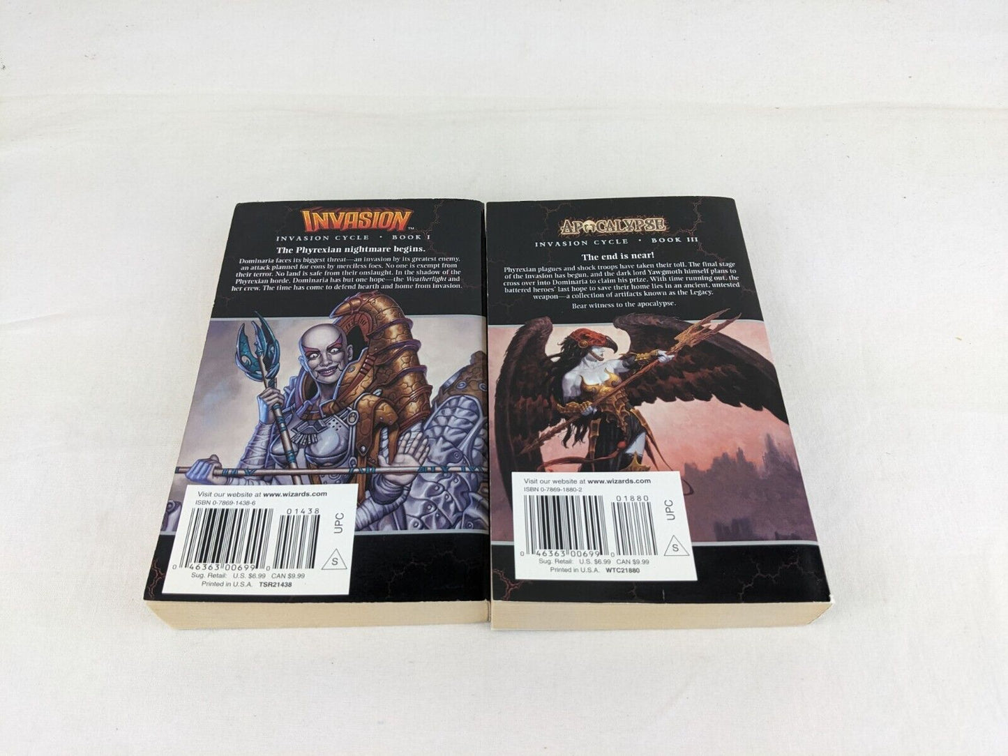 Magic the gathering: Invasion & Apocalypse by J. Robert King 2000