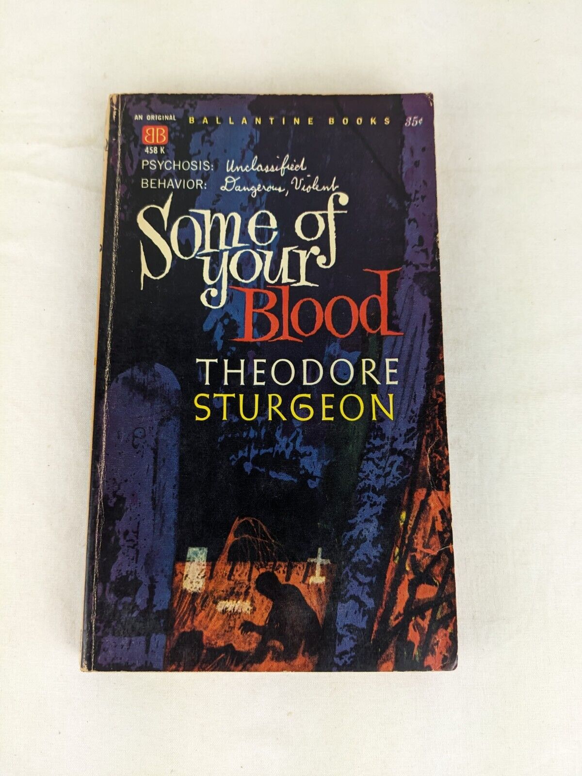 Some of your blood by Theodore Sturgeon 1961 Ballantine books