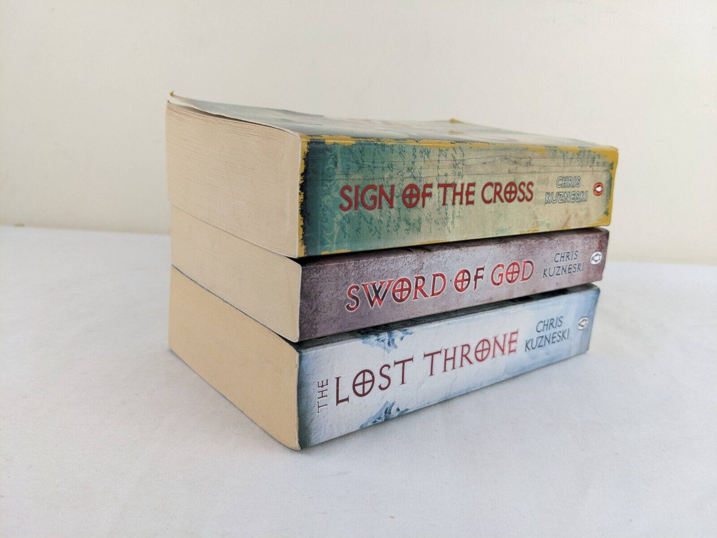 Payne & Jones Series x 3 by Chris Kuzneski 2006 Cross, God & Throne