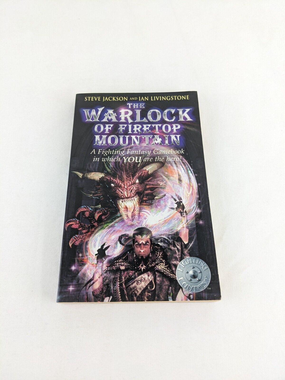 The warlock of firetop mountain by Jackson & Livingstone 2003 Fighting Fantasy