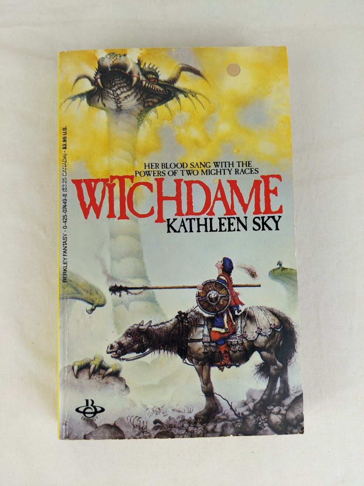 Witchdame by Kathleen Sky 1985 Berkley edition