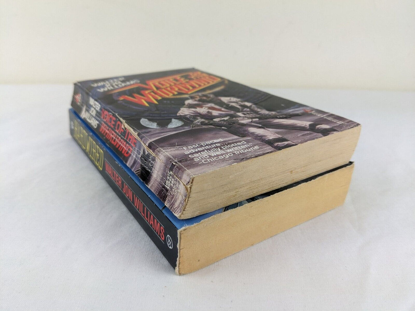 Hardwired & Voice of the whirlwind by Walter Jon Williams 1987