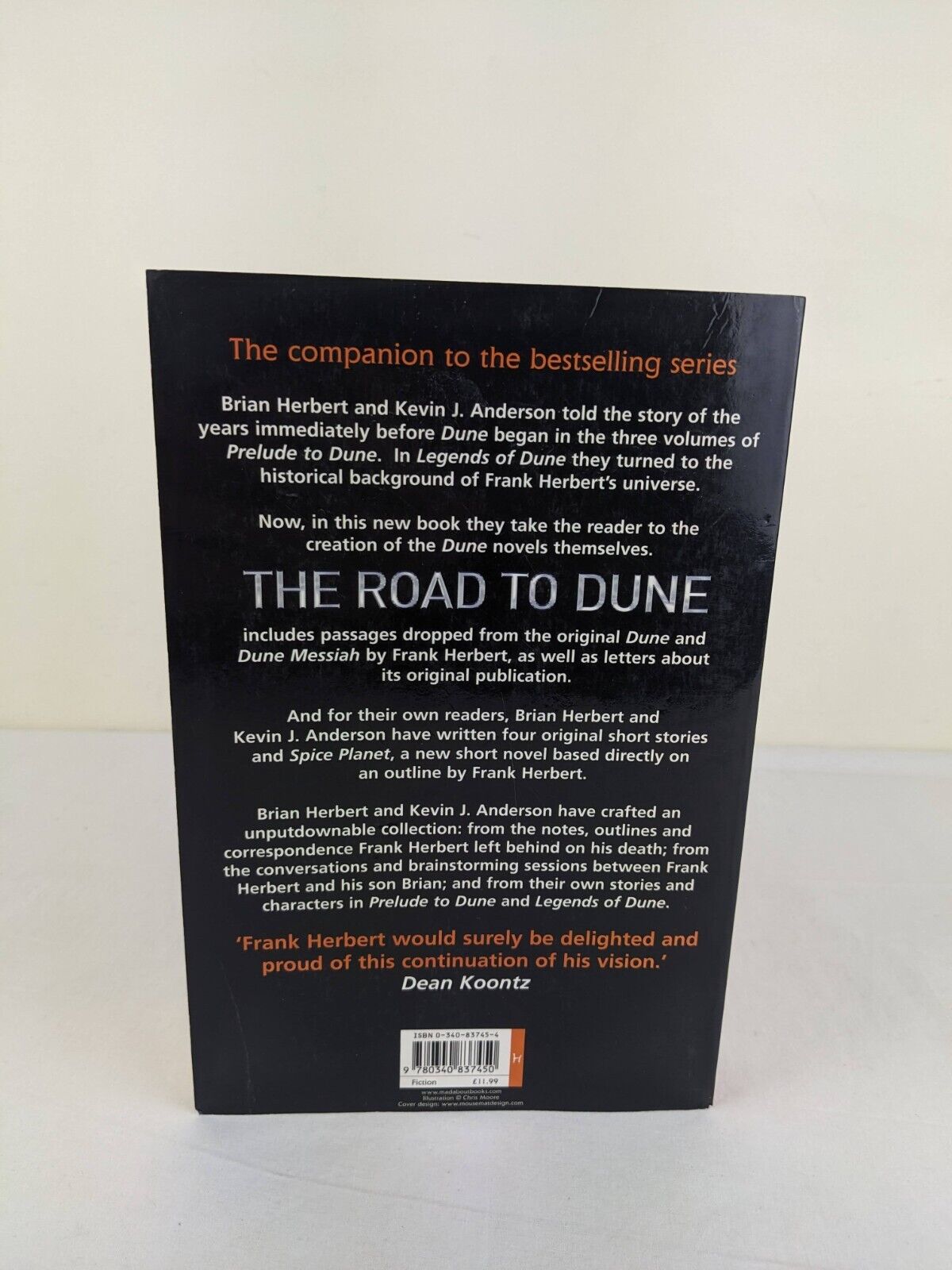 The road to Dune by Frank Herbert, Brian Herbert, Kevin Anderson 2005