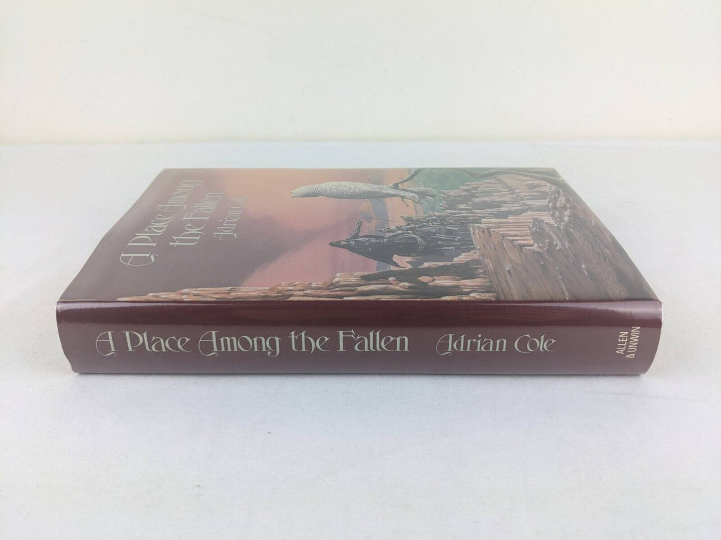 A place among the fallen by Adrian Cole 1986 Hardcover The Omaran Saga