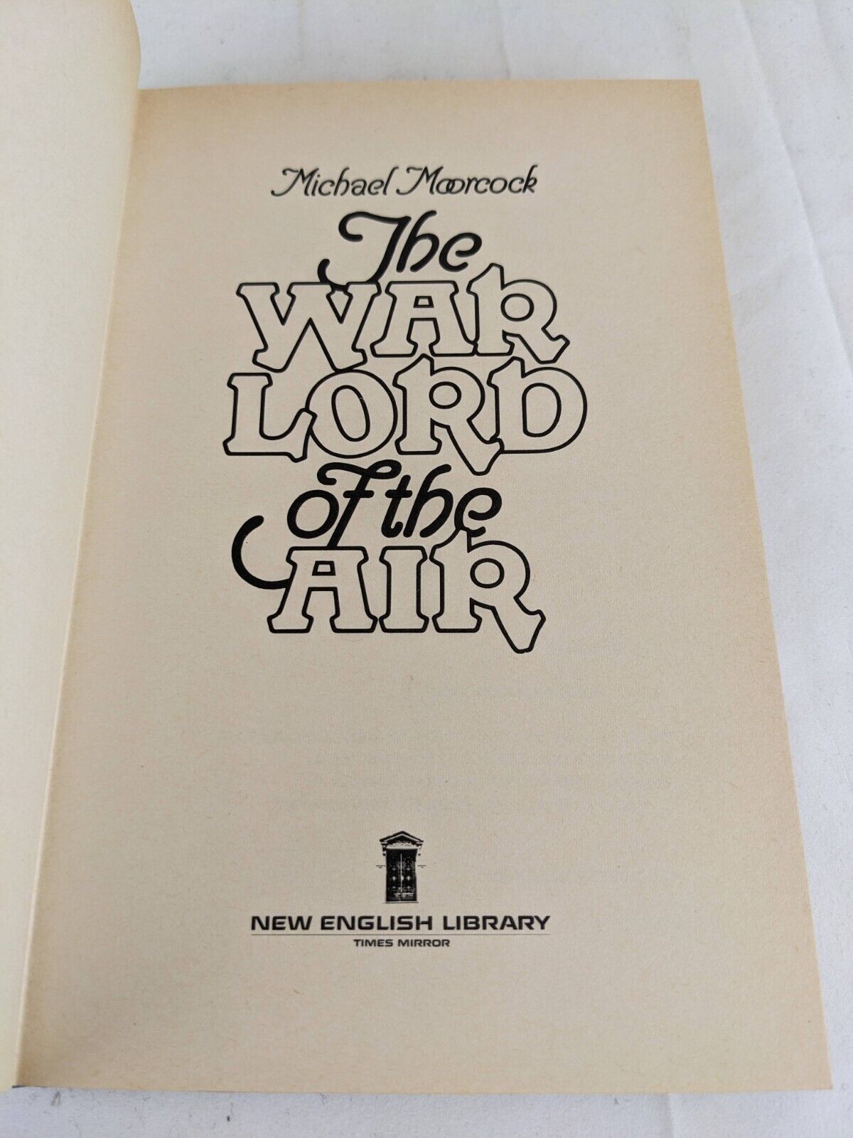 Warlord of the air by Michael Moorcock 1971 Hardcover UK First Edition Cyberpunk