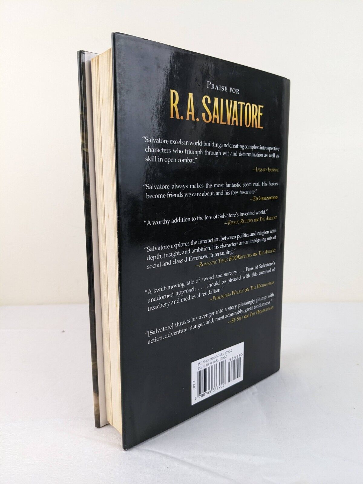 The dame by R.A Salvatore Saga of the first king - hardcover First Edition 2009