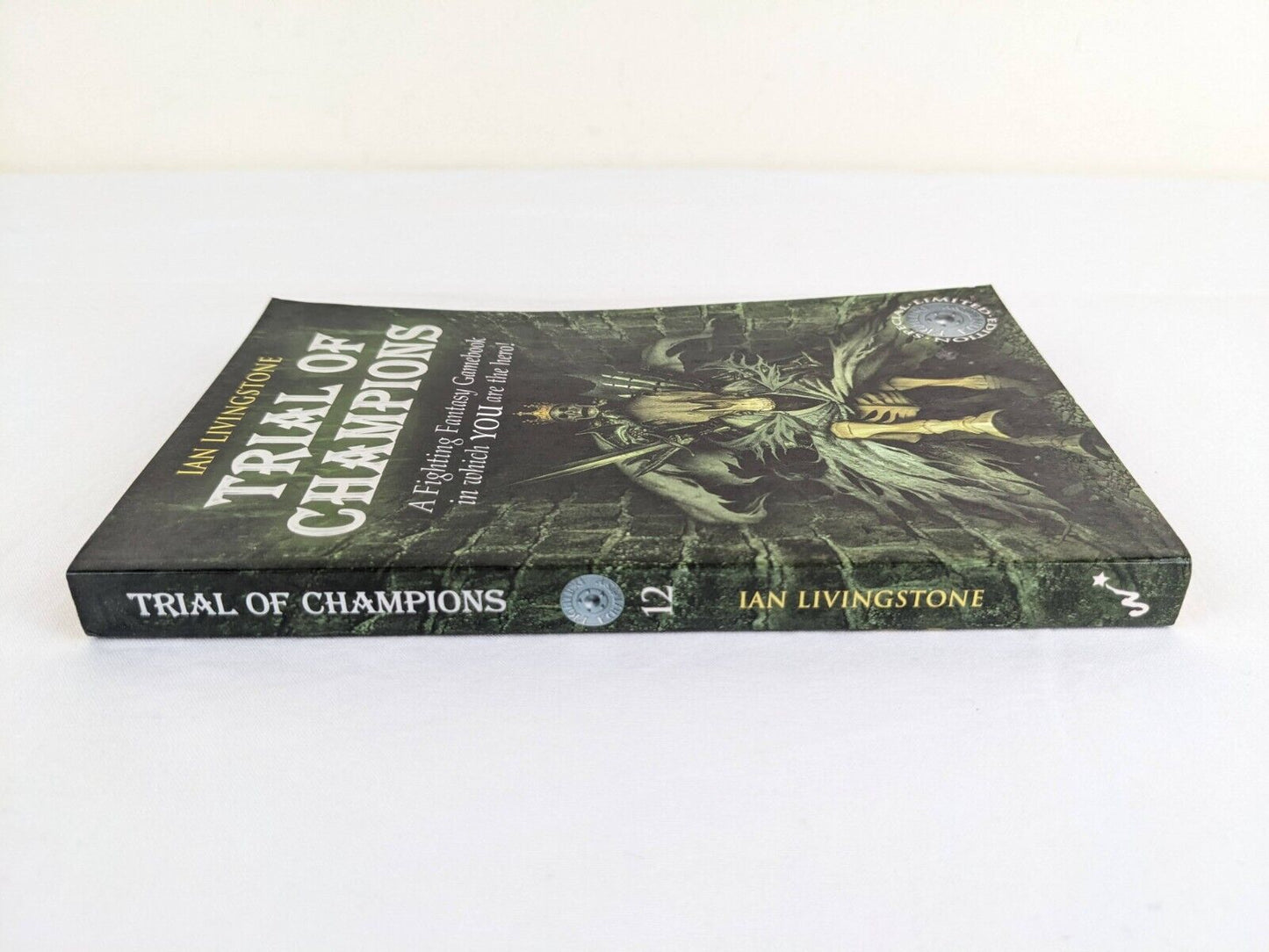 Trial of champions by Ian Livingstone 2003 Fighting Fantasy