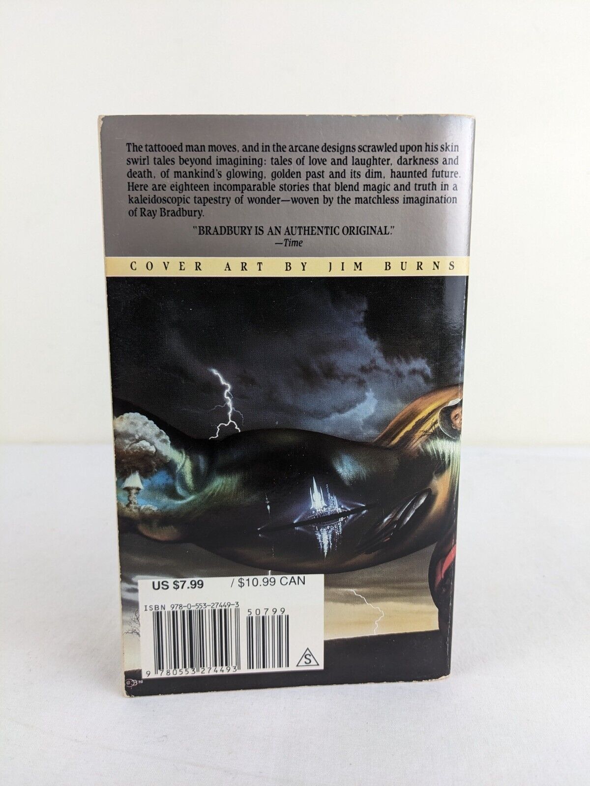 The illustrated man by Ray Bradbury - Bantam Grand master editions