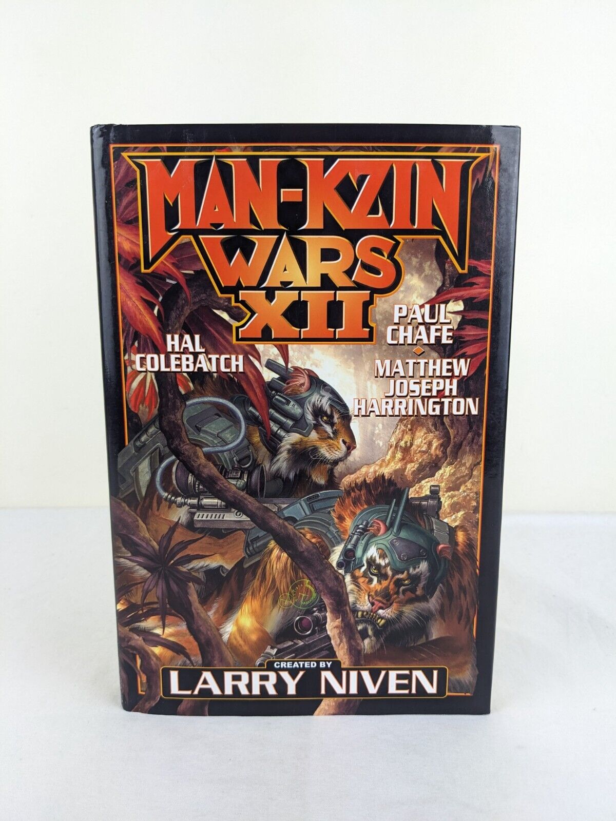 Man-Kzin wars XII by Hal Colebatch Larry Niven 2009 First Edition Hardcover Baen