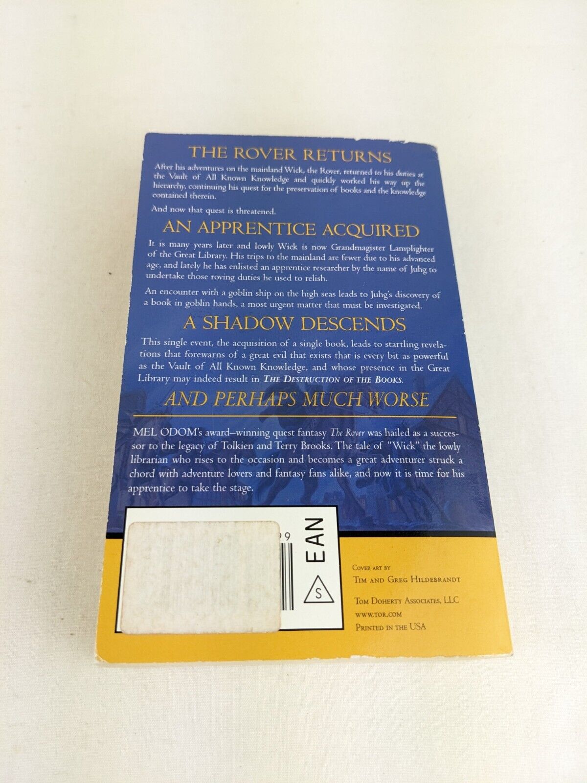 The destruction of the books by Mel Odom 2005 - The rover