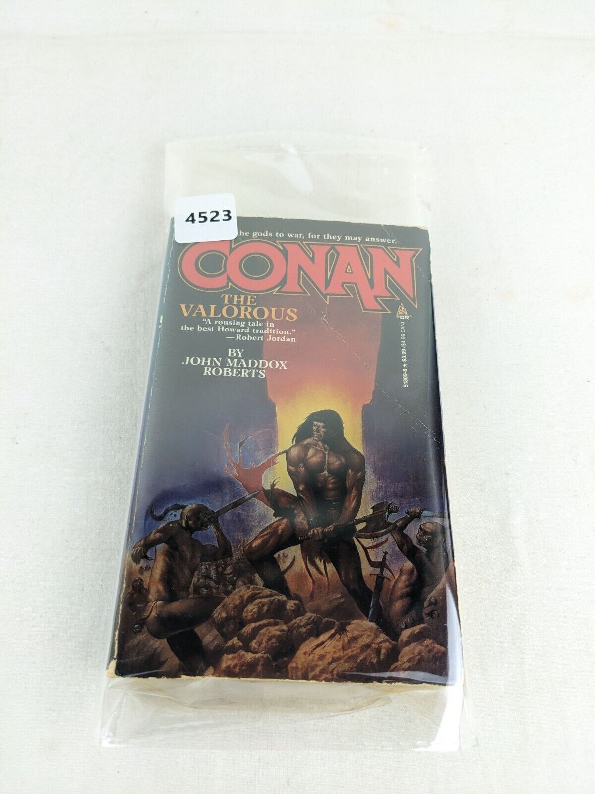 Conan the Valorous by John Maddox Roberts 1986 TOR