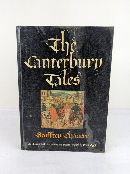 Canterbury tales by Geoffrey Chaucer, illustrated by Nevill Coghill 1977 Ex-lib