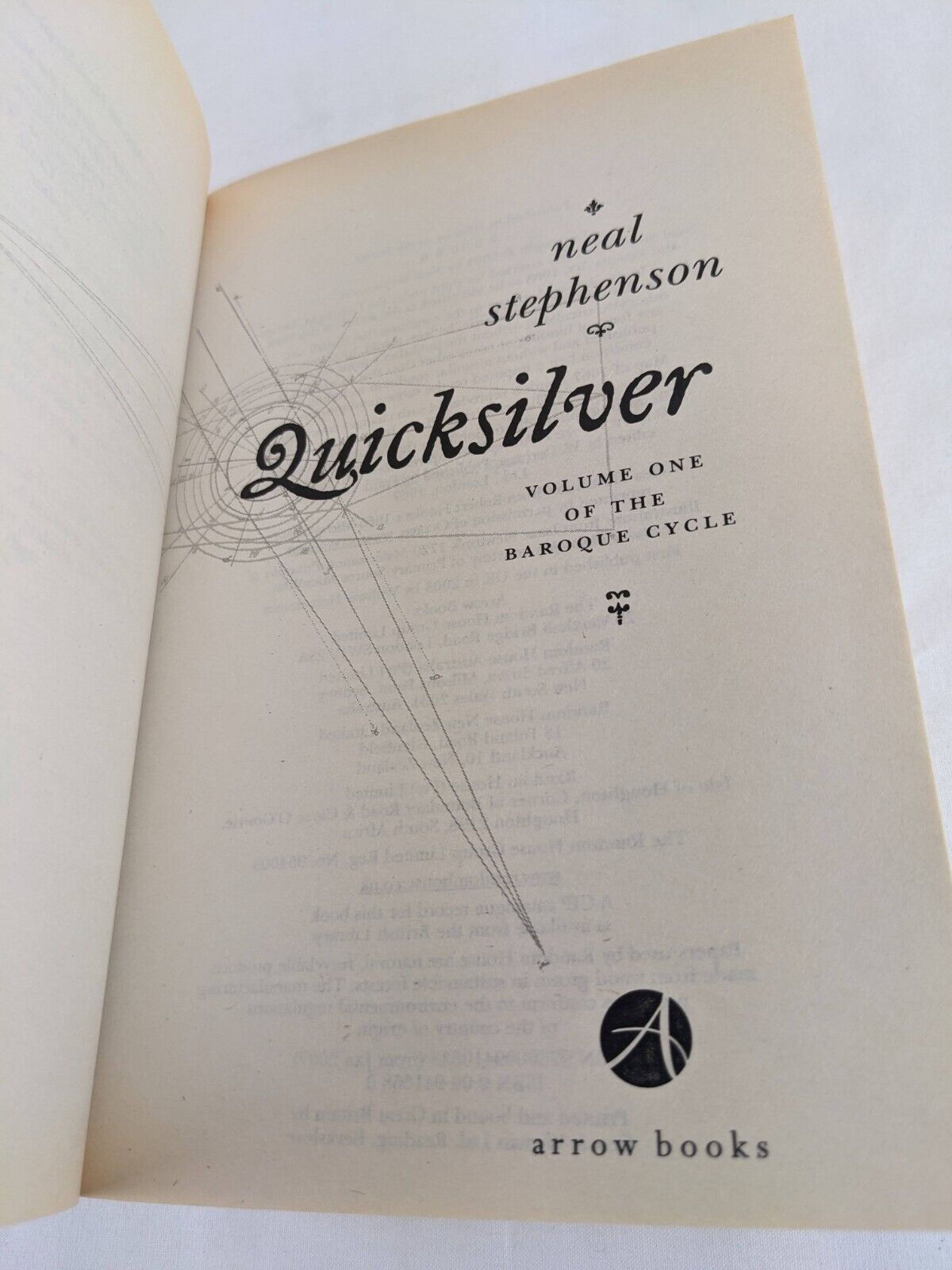 Quicksilver by Neal Stephenson 2007 The Baroque Cycle