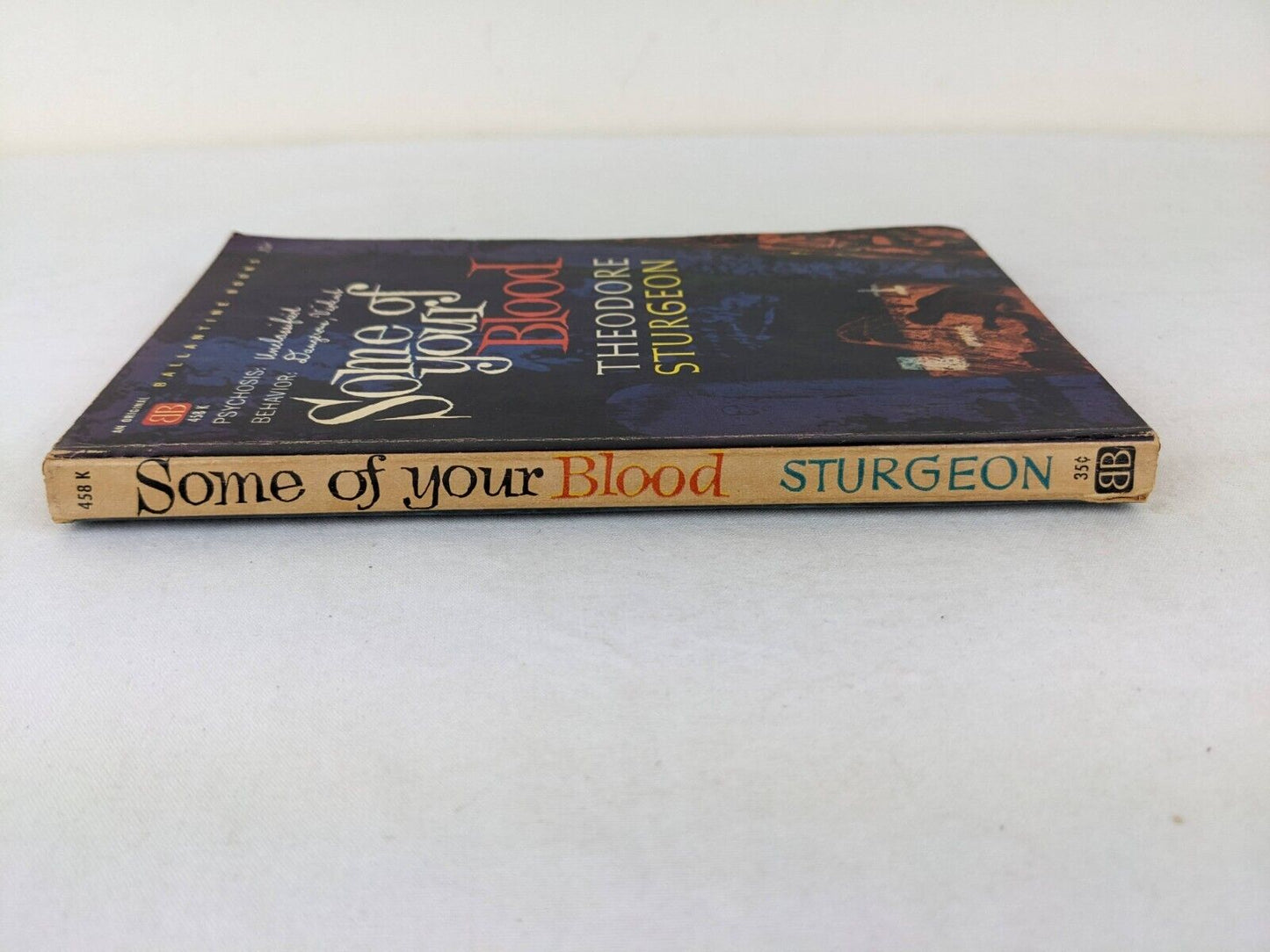 Some of your blood by Theodore Sturgeon 1961 Ballantine books