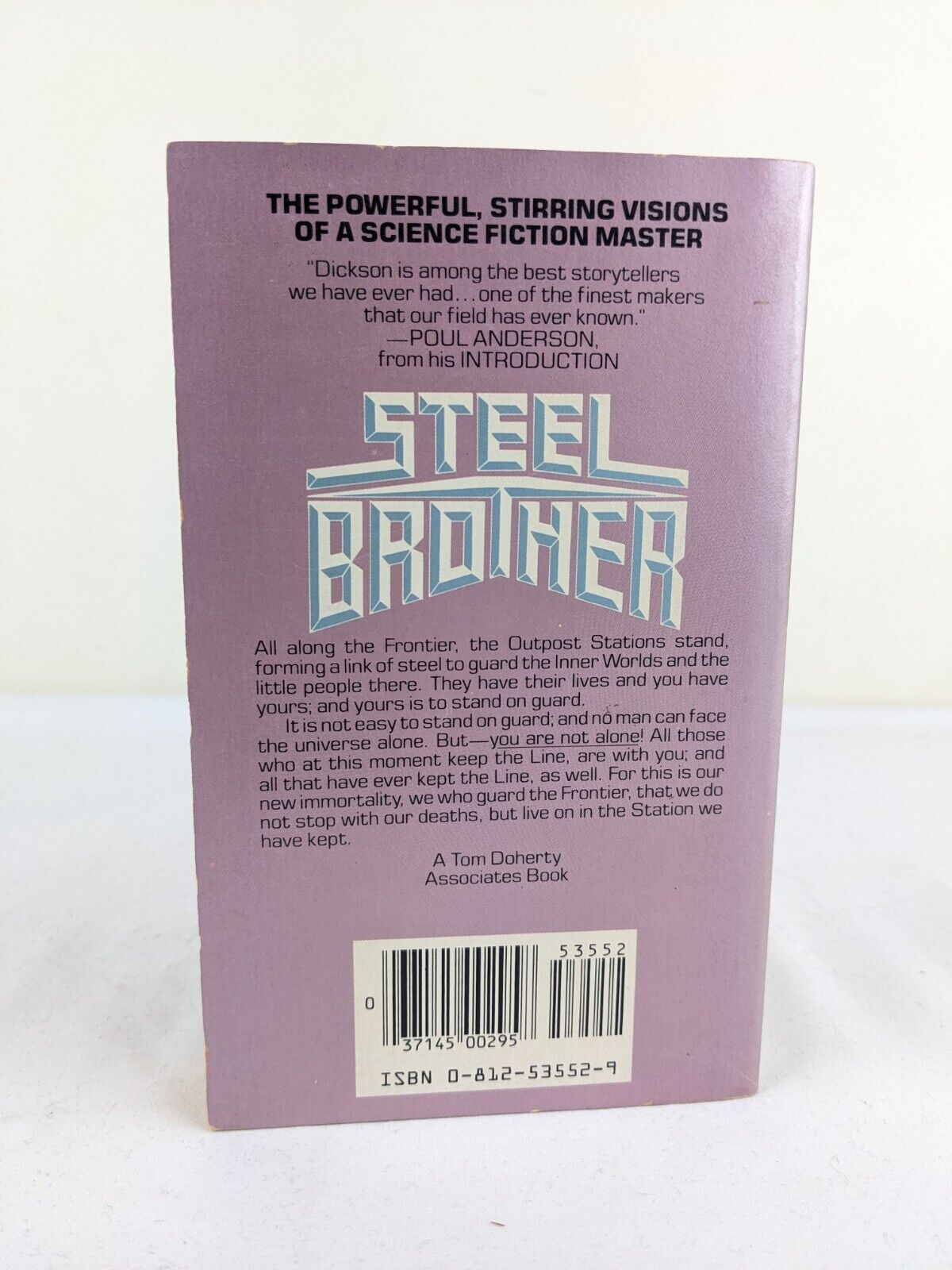 Steel brother by Gordon R. DIckson 1985